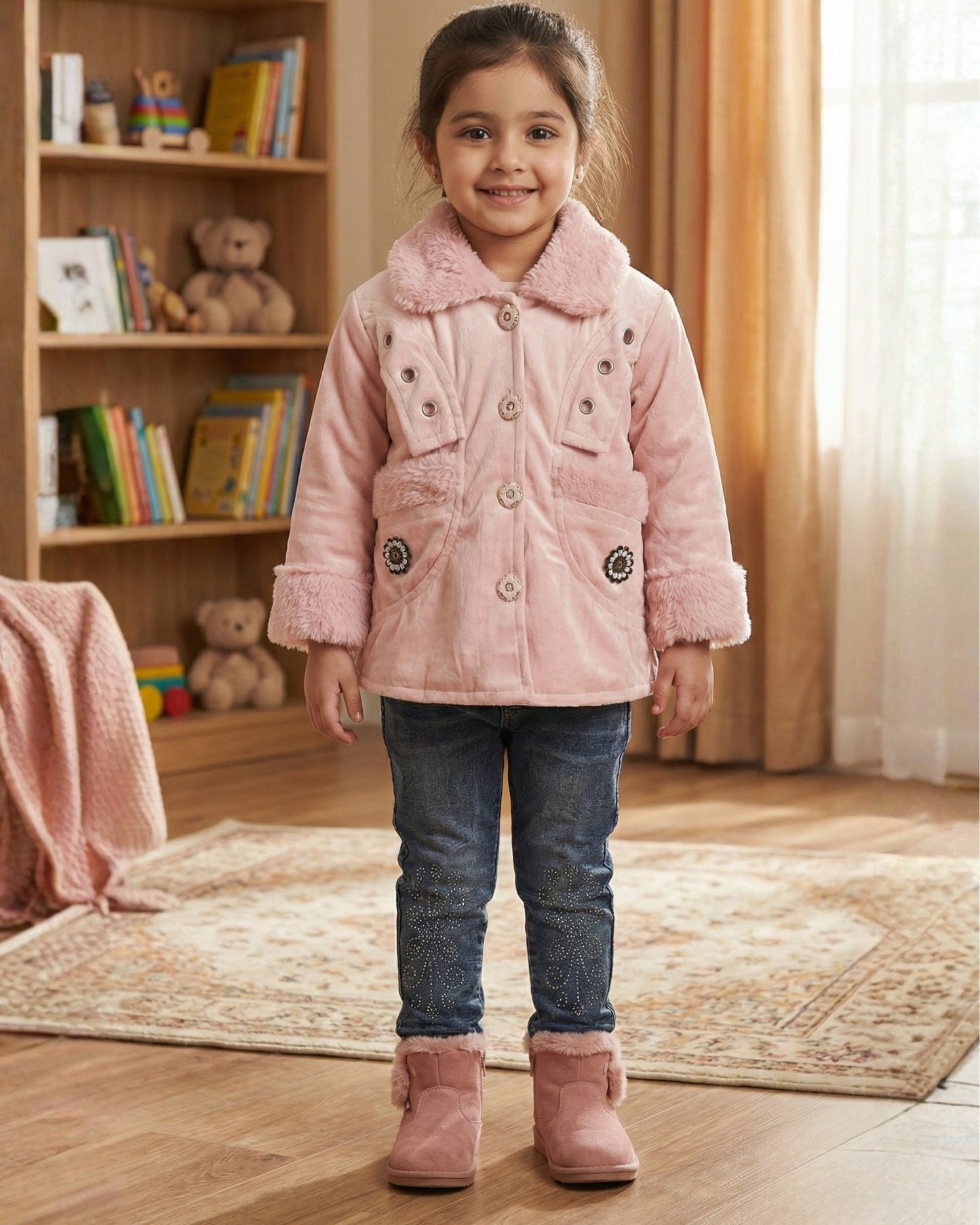 Winter Jacket & Jean Sets