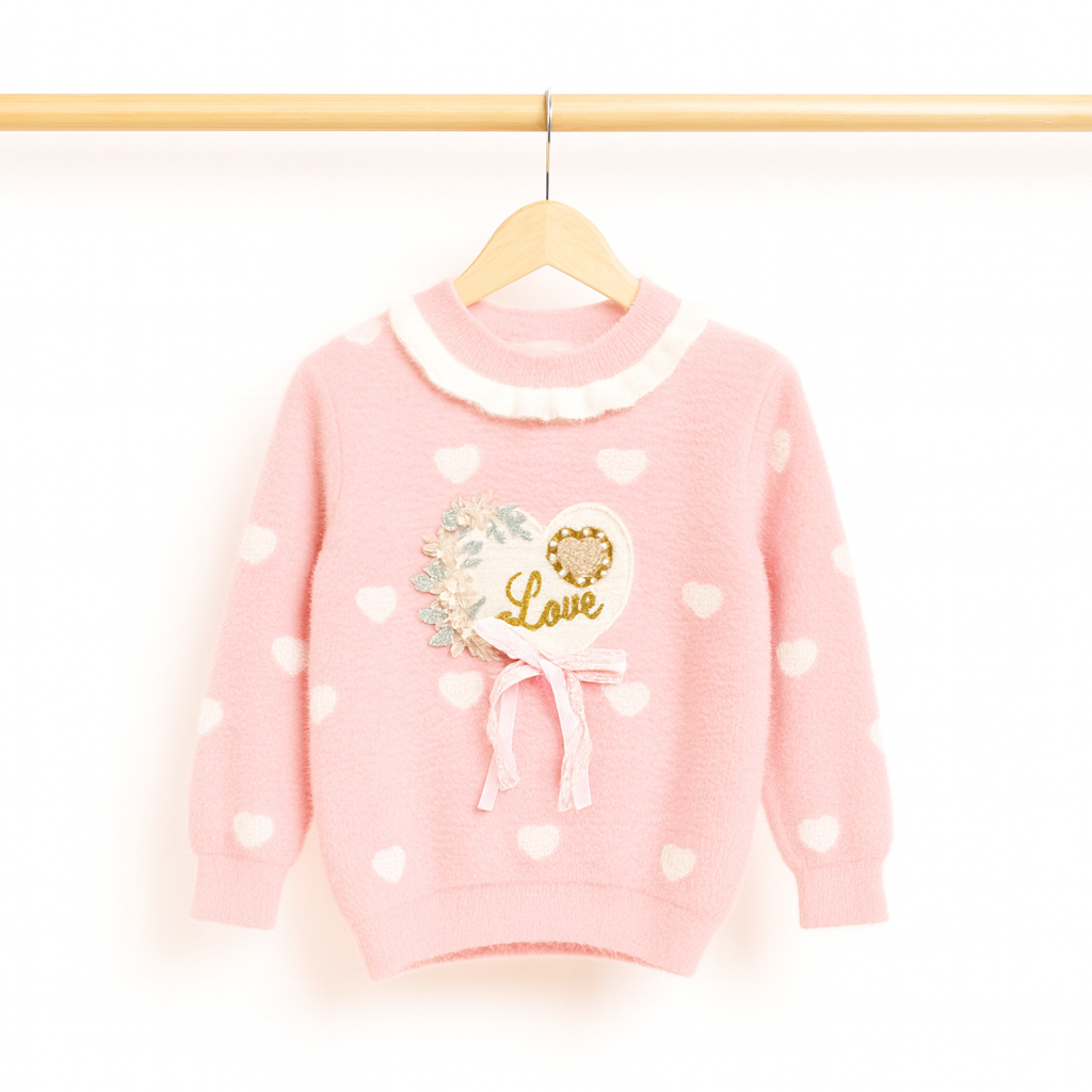 Sweetheart Knit Sweater