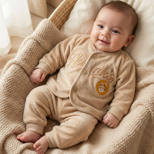 Cozy Ribbed Velvet "Hank's" 2-Piece Set