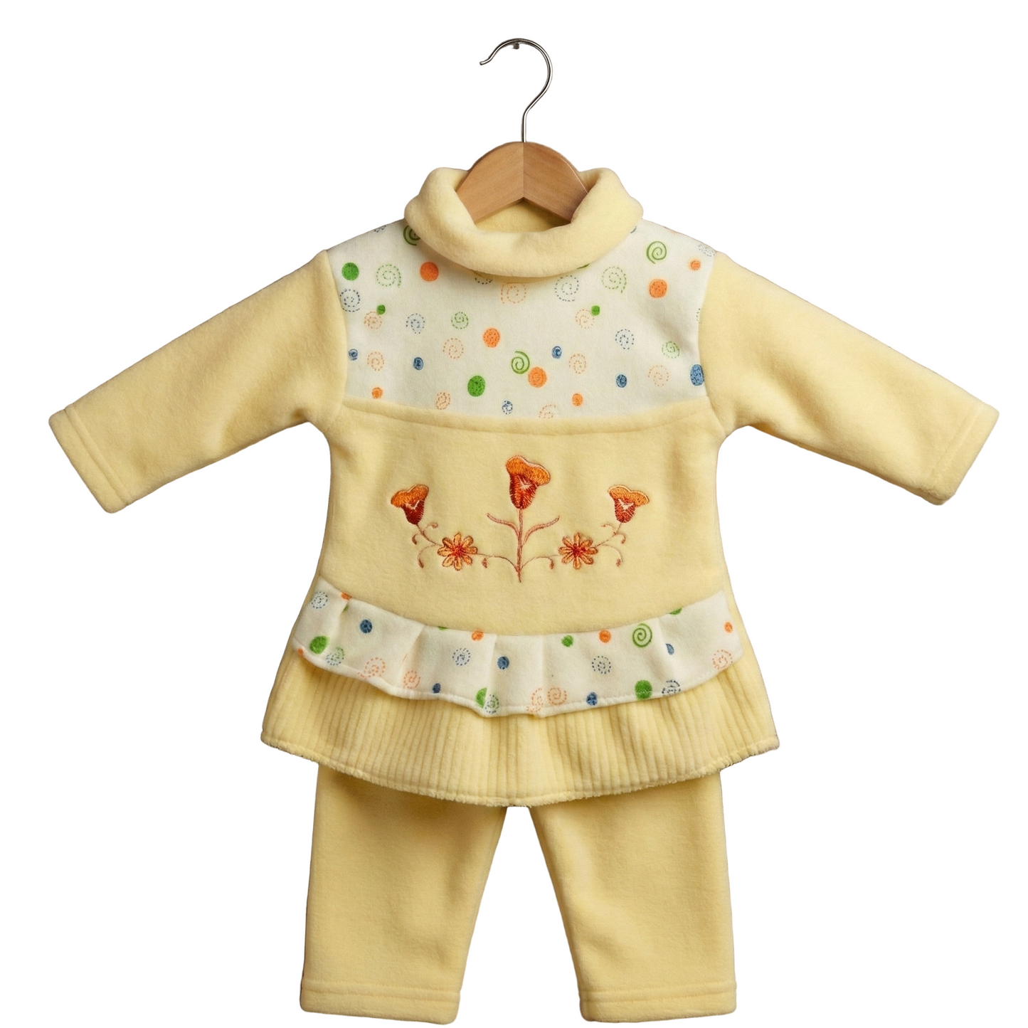 Soft Blossom Winter Fleece Set