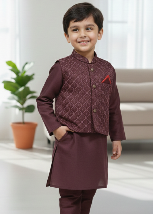 Royal Kurta Pajama Waistcoat