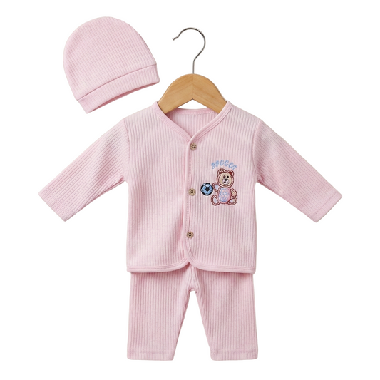 Cozy Ribbed 3-Piece Set