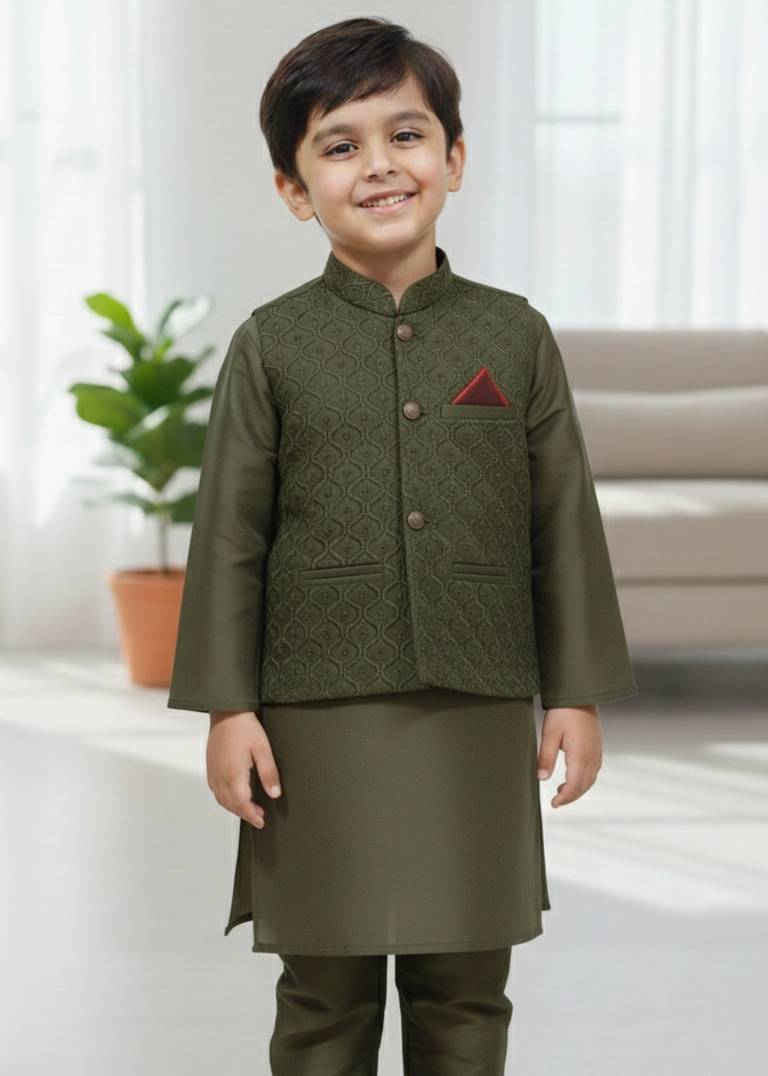 Royal Kurta Pajama Waistcoat