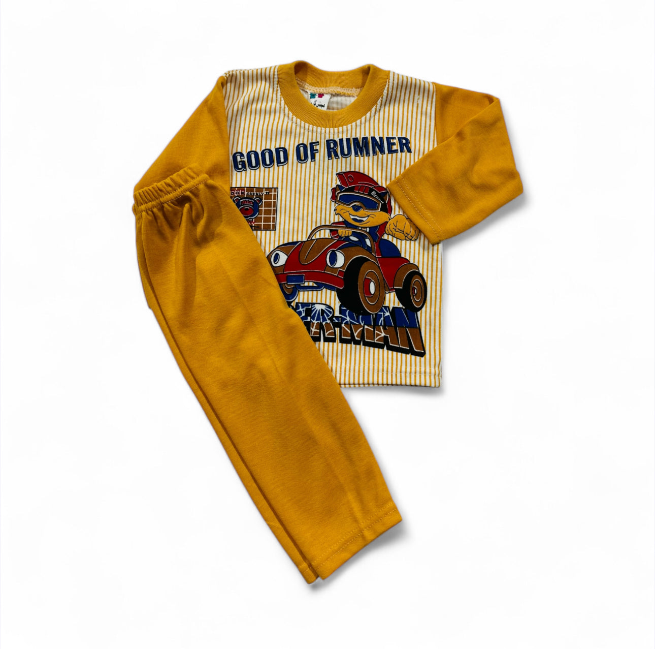 Boys Terry Dino Outfit – Winter Collection