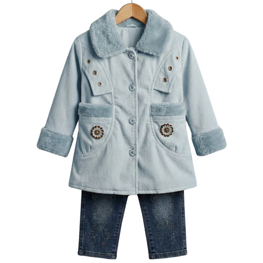 Winter Jacket & Jean Sets