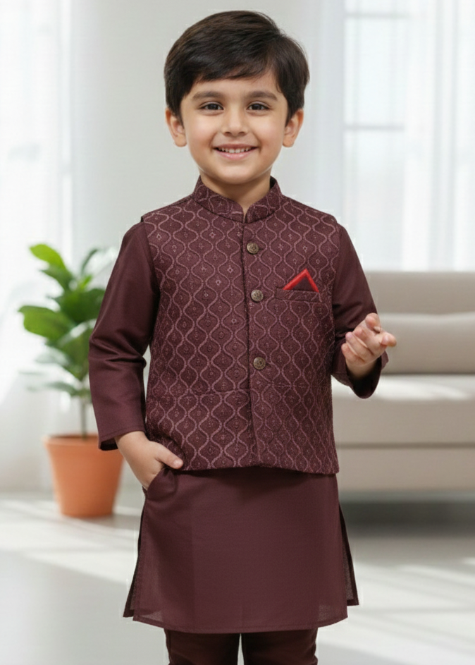 Royal Kurta Pajama  Waistcoat