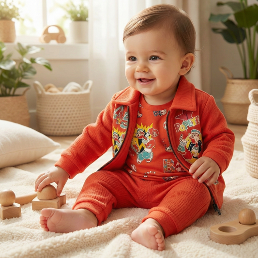 Playful Popeye 3-Piece Cozy Set