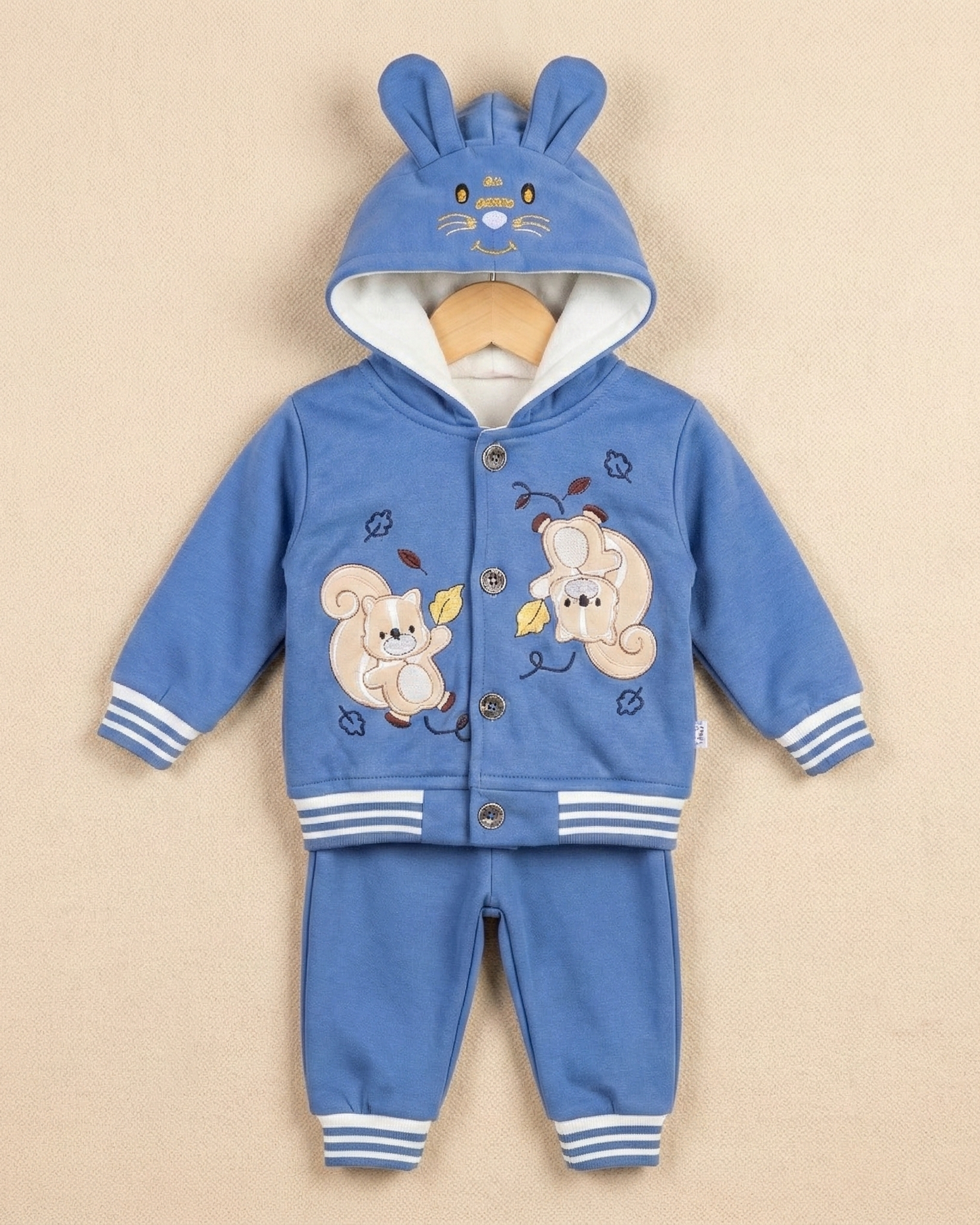 Forest Friend Hooded Romper