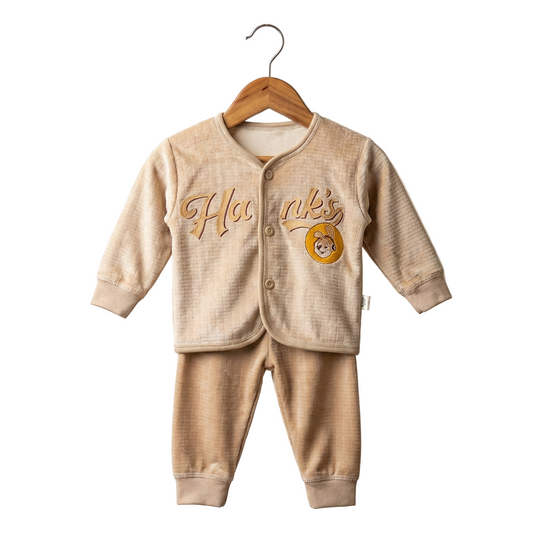 Cozy Ribbed Velvet "Hank's" 2-Piece Set