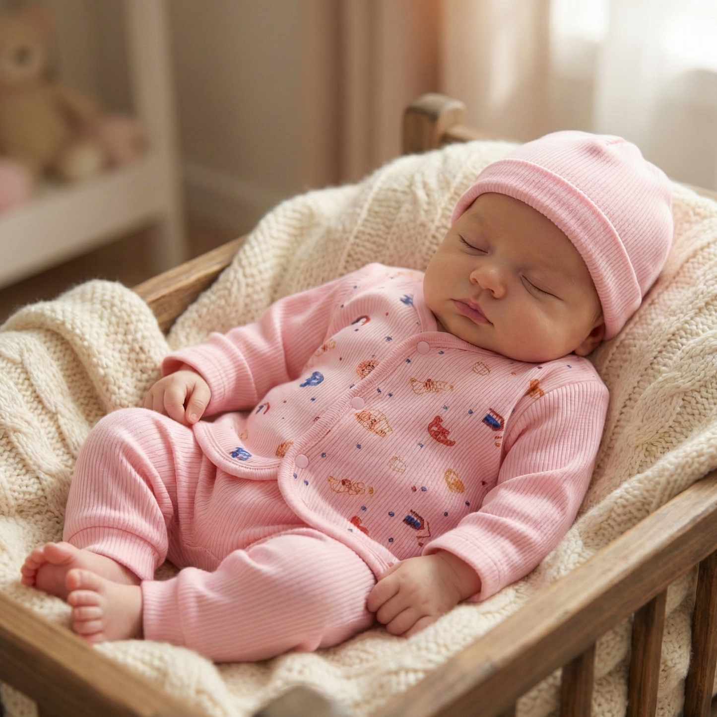 Cozy Ribbed 3-Piece Set