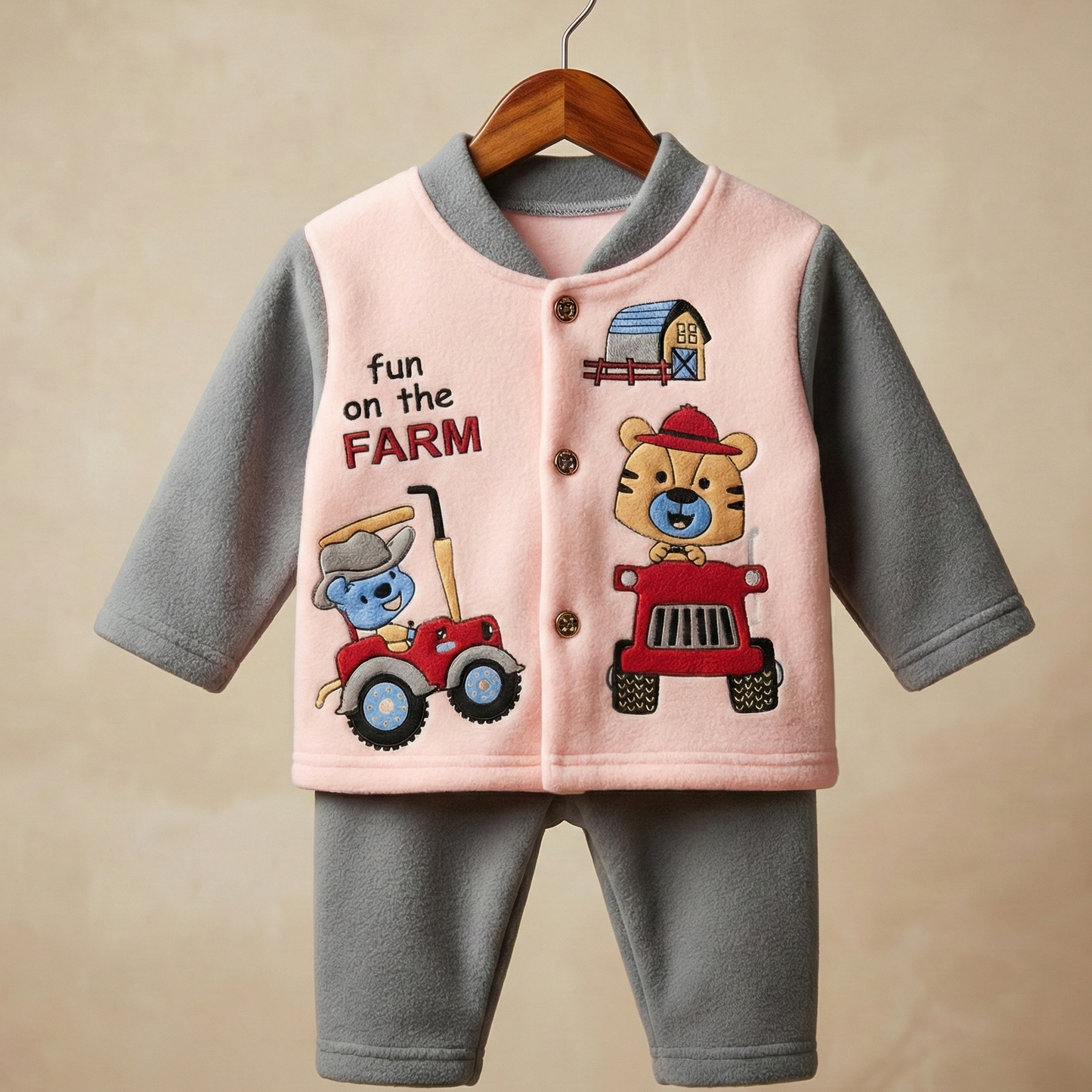 Sunny Farm Cozy Fleece Set