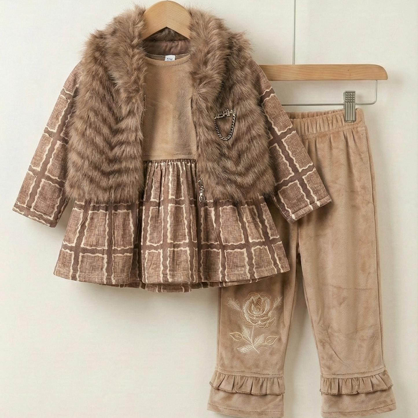 The "Winter Chic" Faux Fur Set
