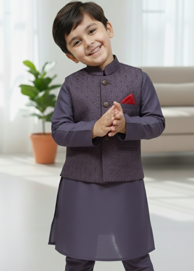 Royal Kurta Pajama  Waistcoat