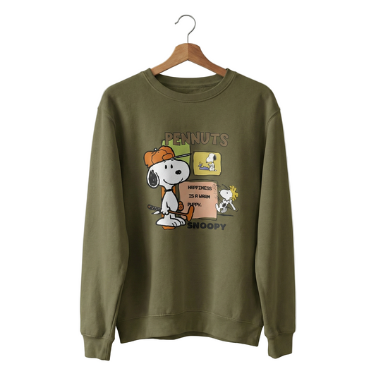 Kids Snoopy "Happiness" Sweatshirt