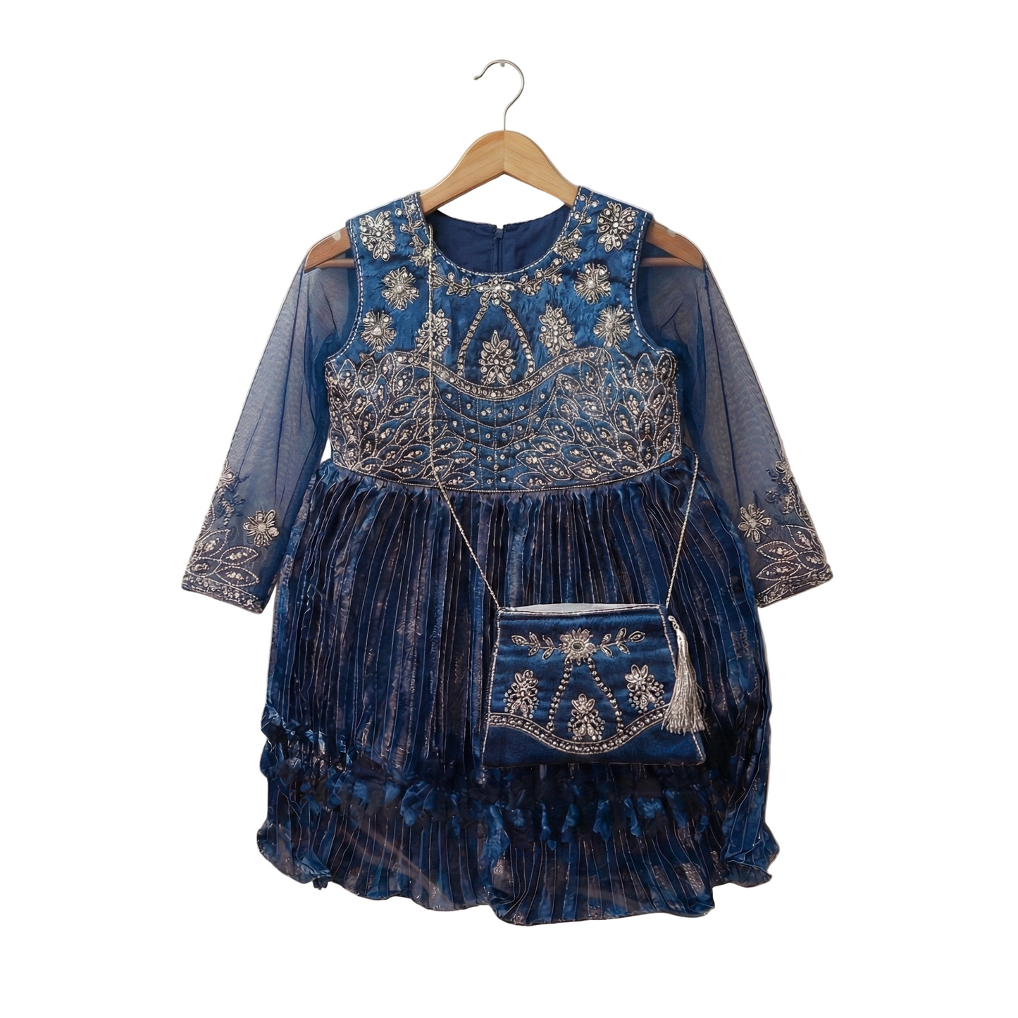 Luxury Frock with Purse