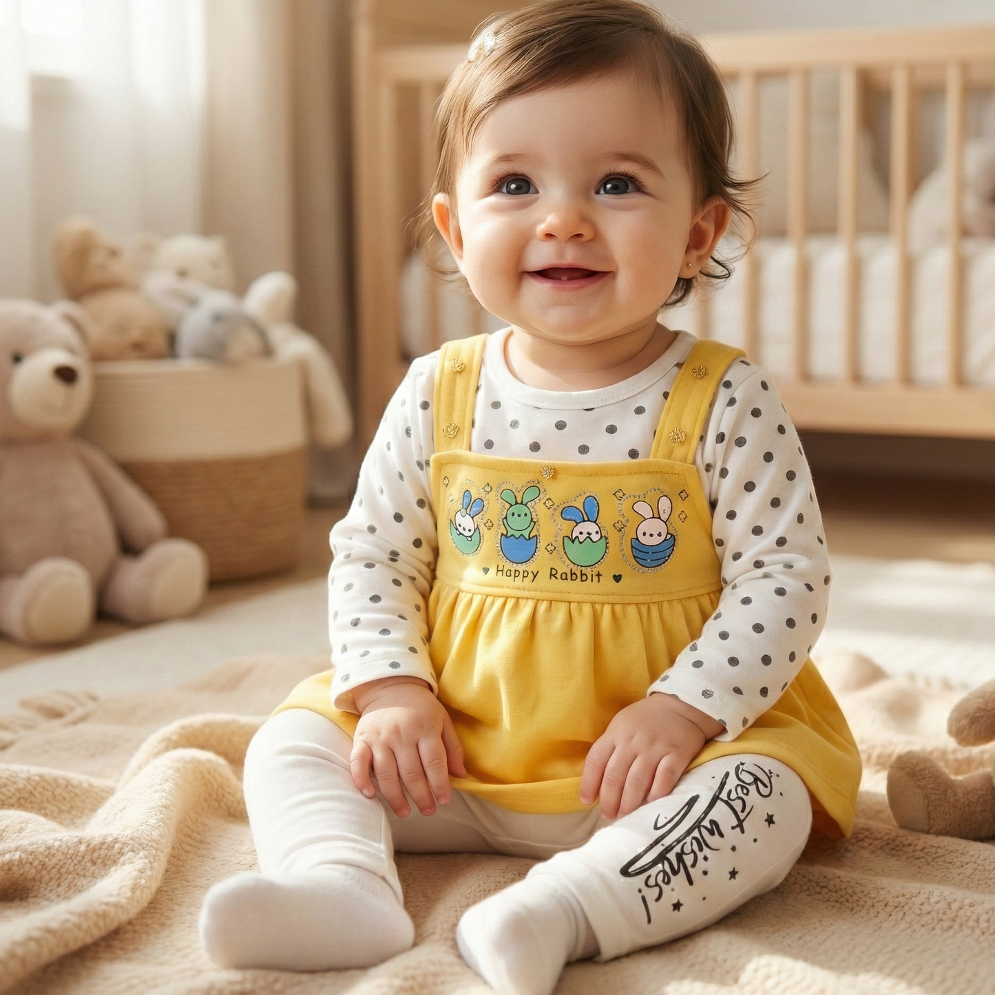 Happy Hoppers Bunny 2-Piece Set