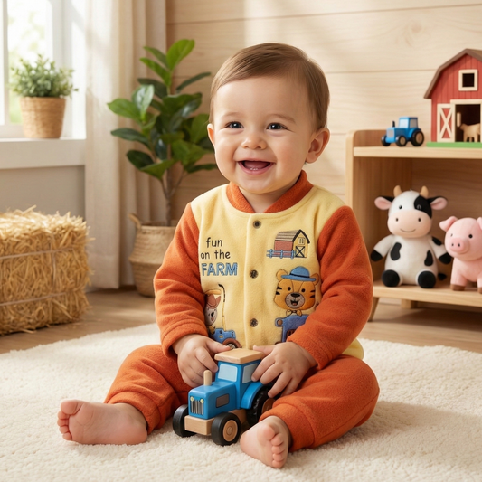 Sunny Farm Cozy Fleece Set