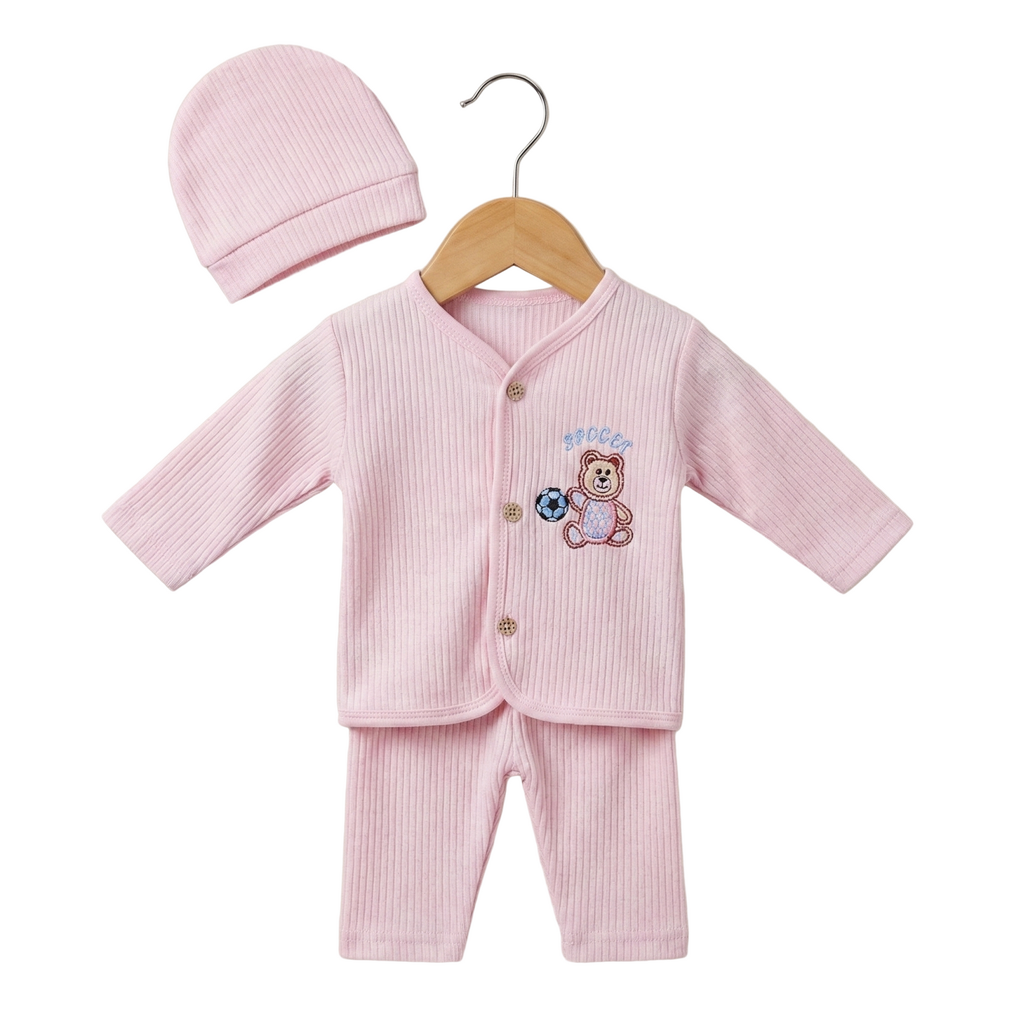 Cozy Ribbed 3-Piece Set