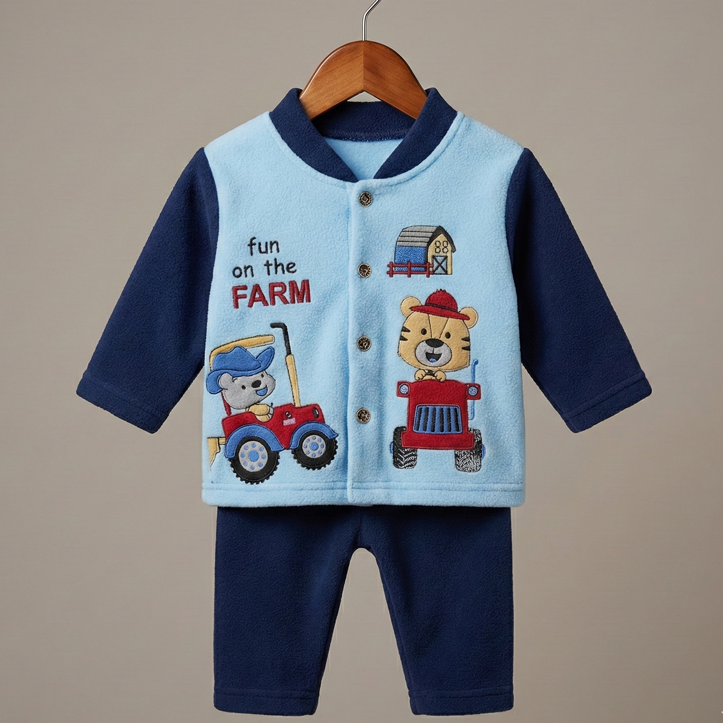 Sunny Farm Cozy Fleece Set
