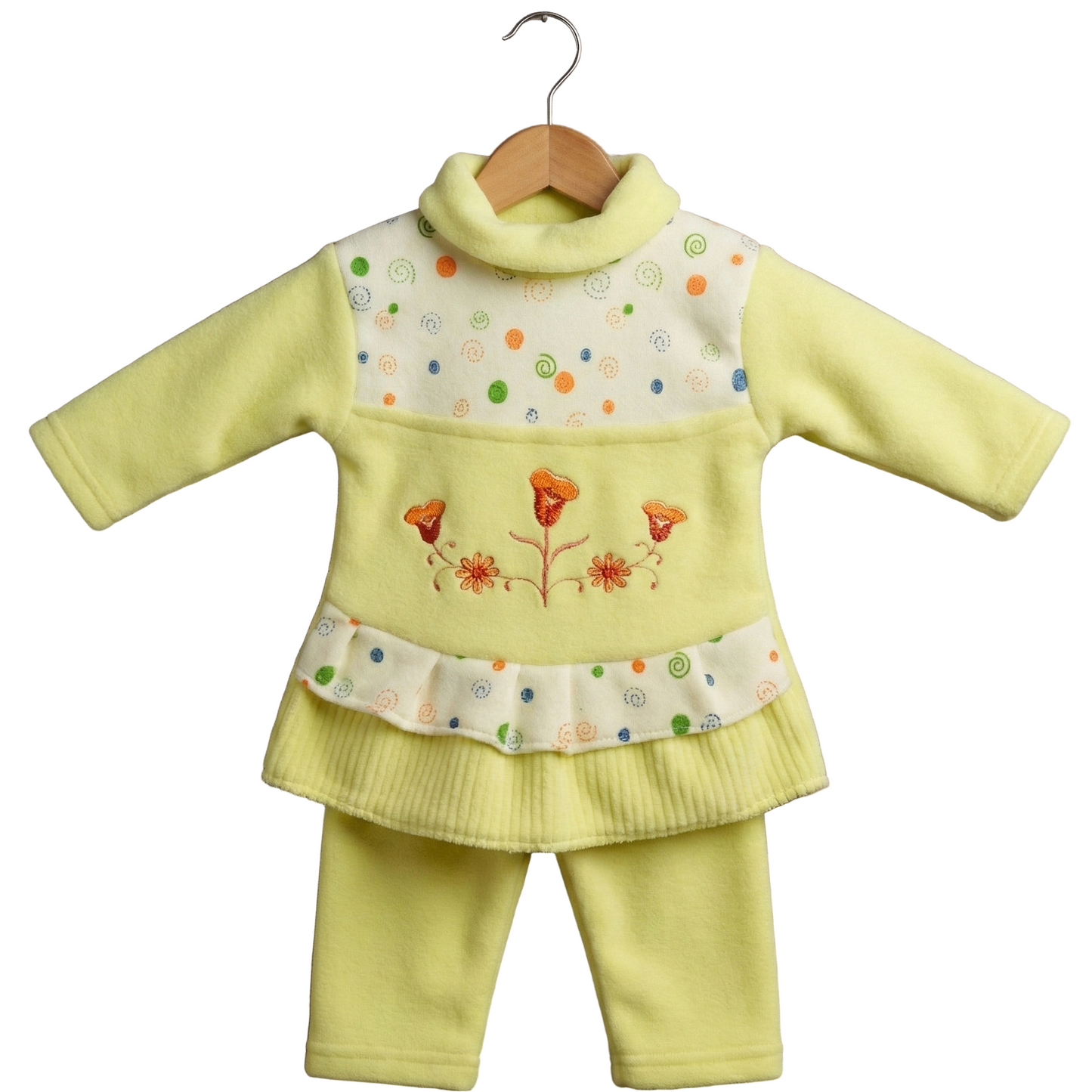 Soft Blossom Winter Fleece Set