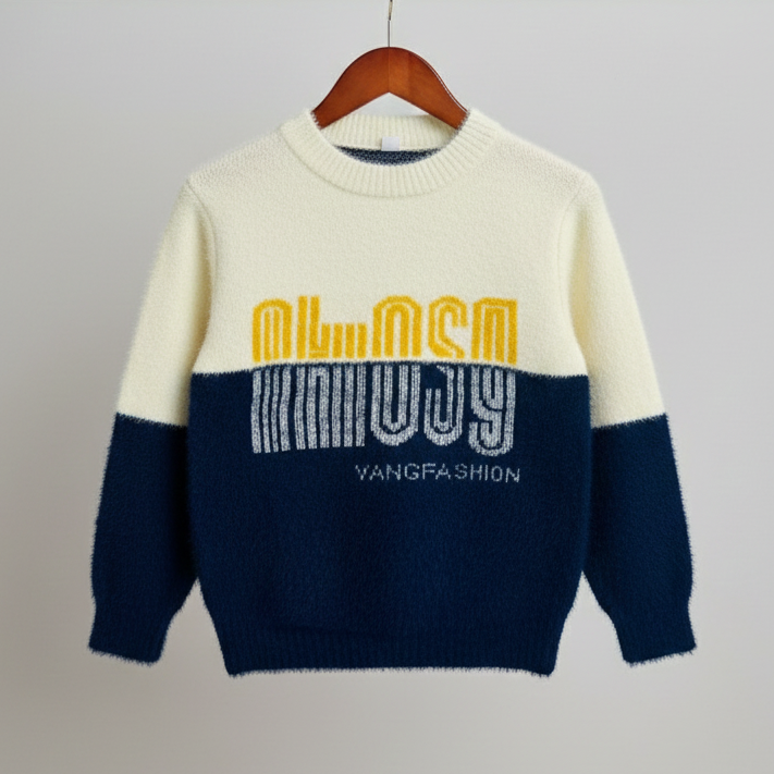 The "VANG FASHION" Color Block Sweater