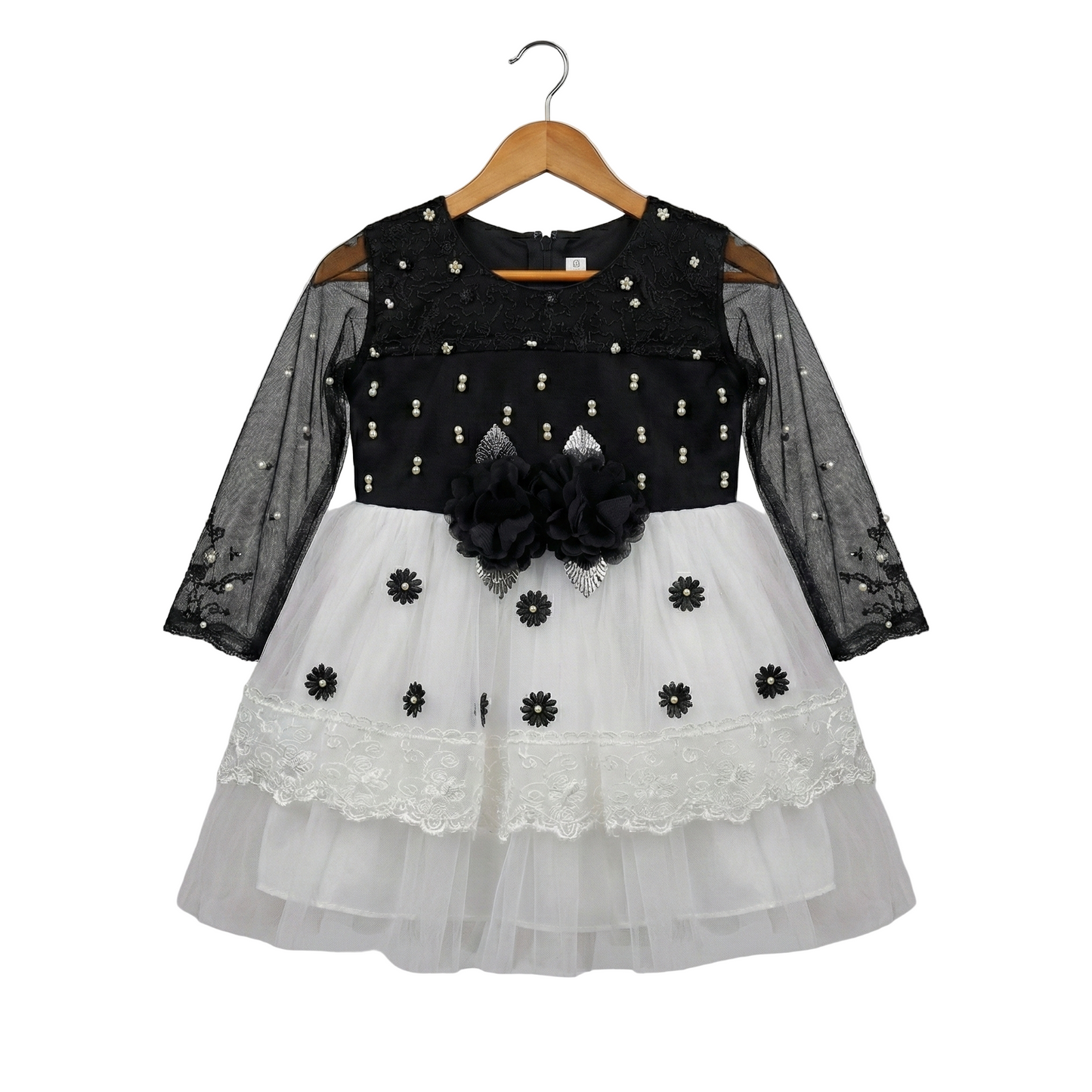 Blush Pink Floral Princess Frock