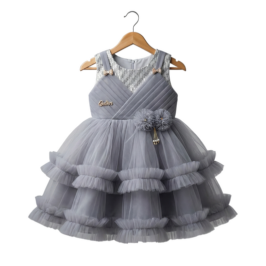 The "Silver Queen" Dress Frock