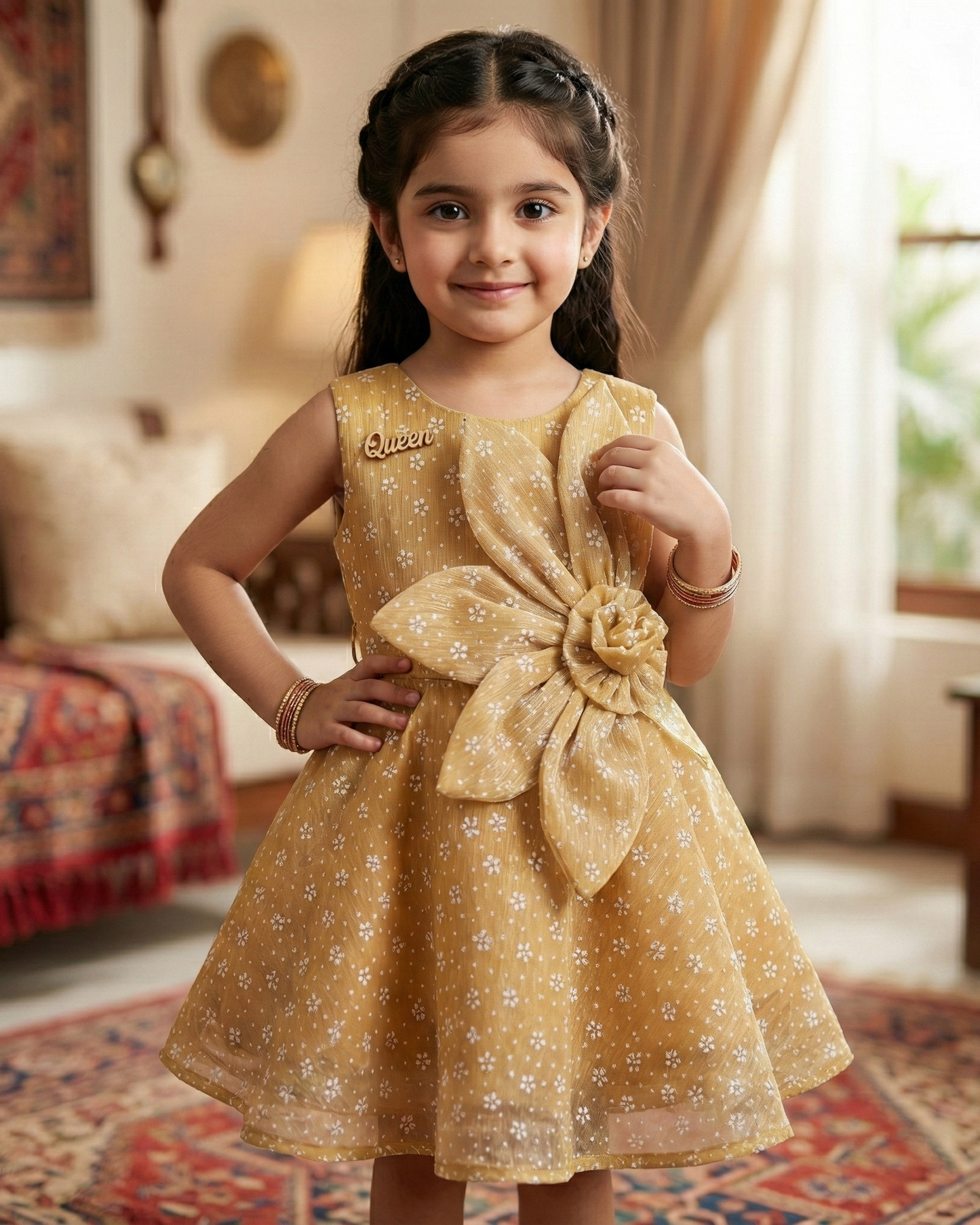 Golden Sunshine Party Frock