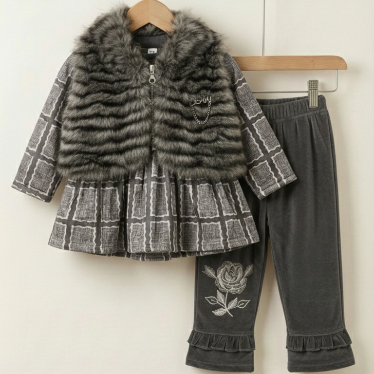 The "Winter Chic" Faux Fur Set