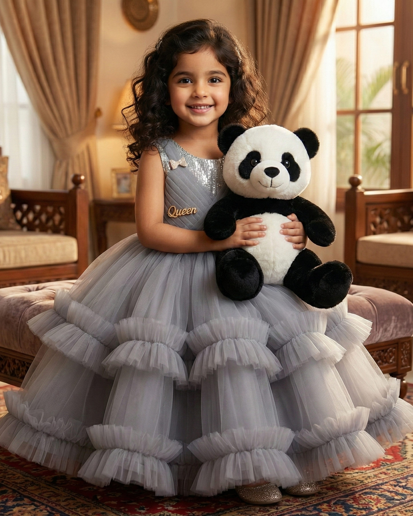 The "Silver Queen" Dress Frock